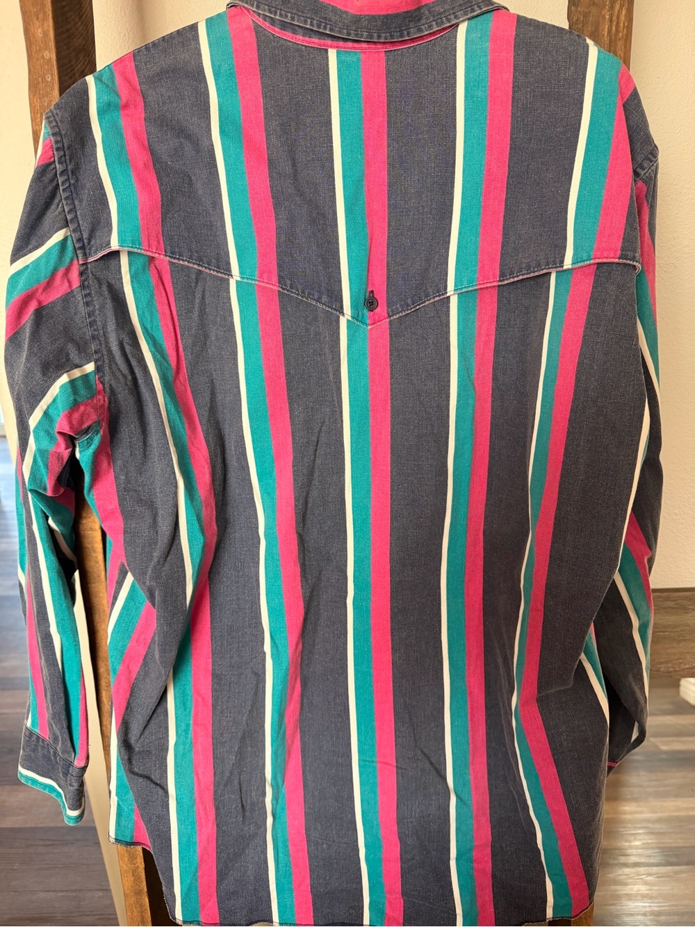 90s vintage wrangler brushpopper button up - Picture 5 of 5